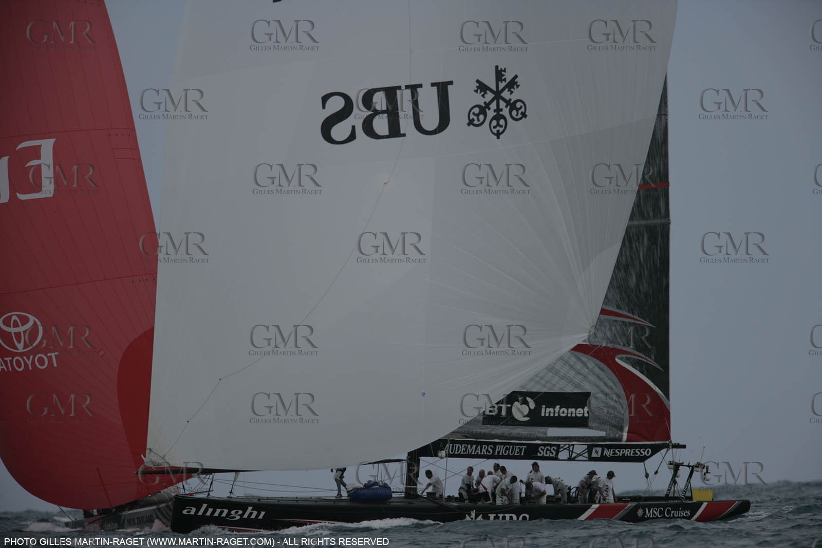 27 06 2007-Valencia (Spain)- 32nd America's Cup - Final Match - Day 4 - Alinghi vs Emirates Team New Zealand