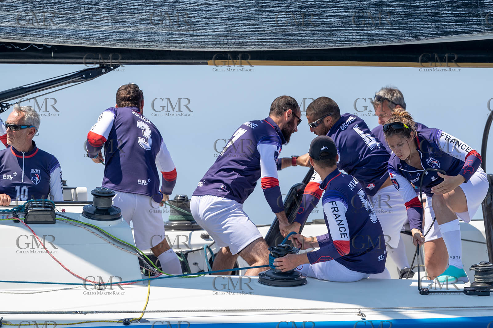 07 06 2021, Marseille (FRA,13), SSL Team France, Entraînement à bord de Tonerre de Glenn