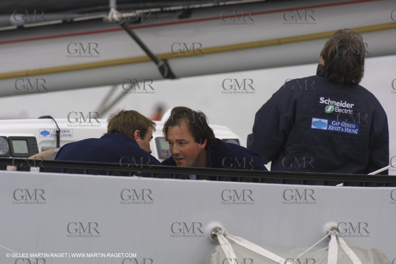 Geronimo - Jules Verne Trophy 2001 start - Brest