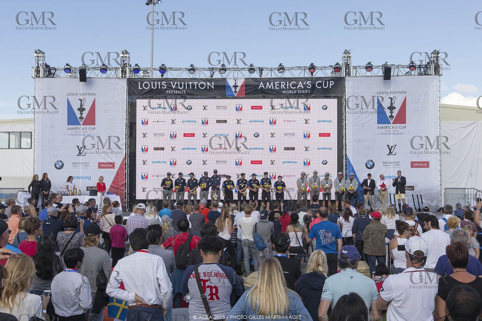 30 08 2015, Göthenburg, (SWE), 35th America's Cup, Louis Vuitton America's Cup World Series Göthenburg 2015, Race Day 2