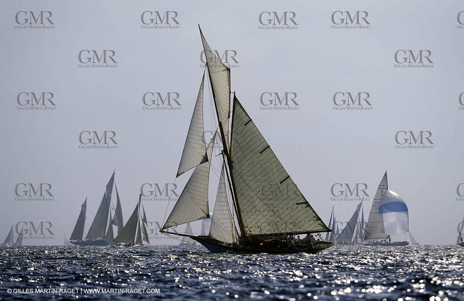 Sailing, Classic yachts, Voiles de Saint-Tropez 2003
