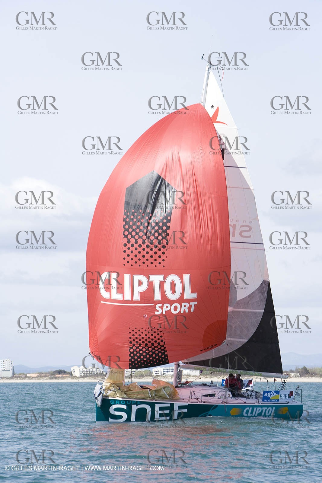 27 03 08- La Grande Motte- (FRA,34) Transat AG2R 2008- Jean-Paul Mouren- Laurent Pellecuer