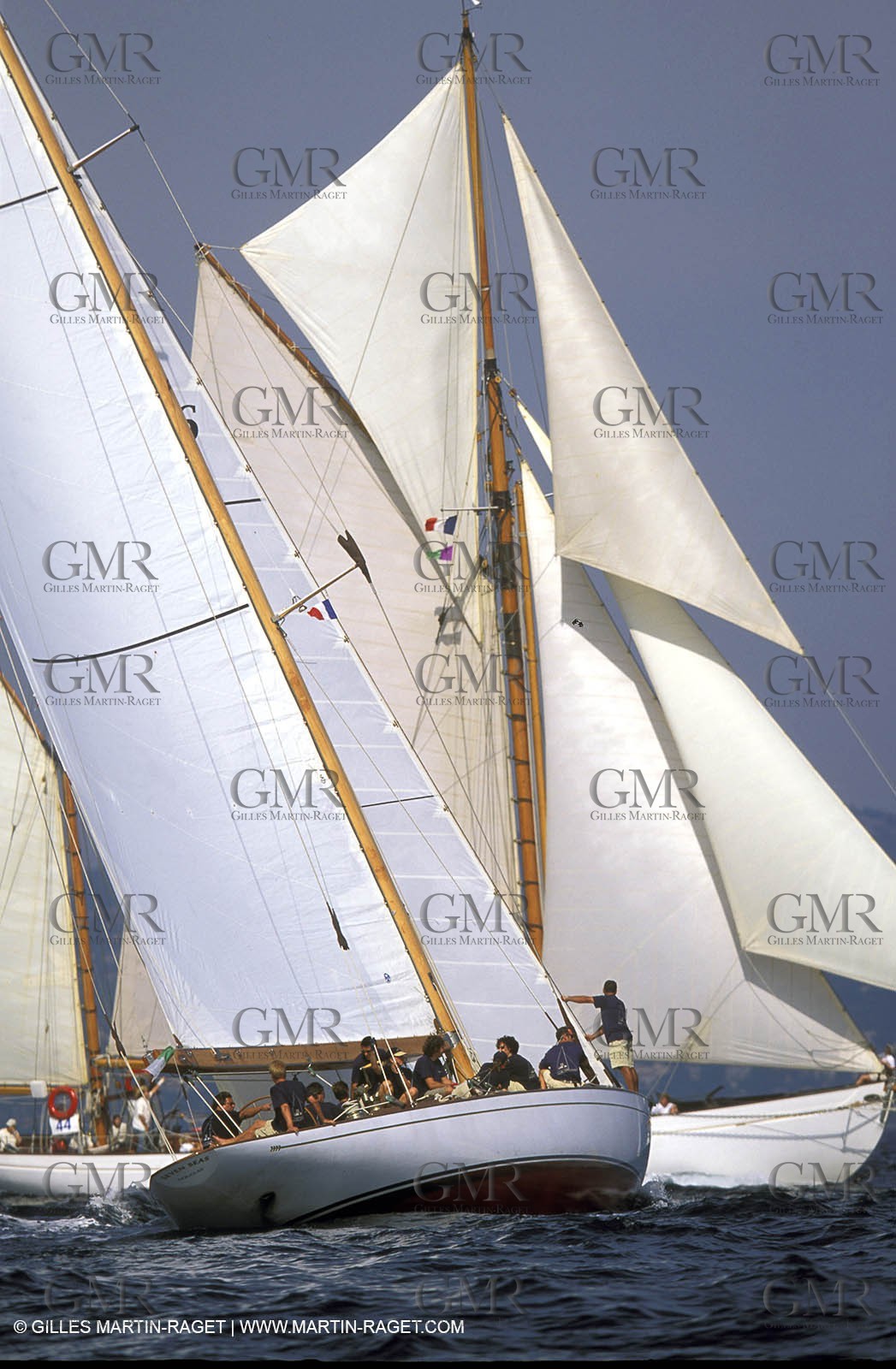 Sailing, Classic yachts, Voiles de Saint-Tropez 2003