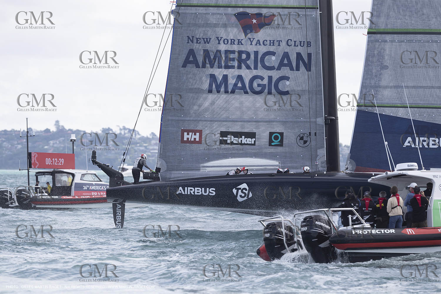 08 12 2020 - Auckland (NZL) - 36th America's Cup - Practice Sessions - Day 1