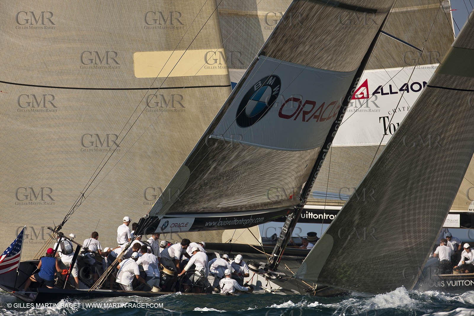 26 11 2010 - Dubai (UAE) - Dubai Louis Vuitton Trophy -1 2 final - BMW ORACLE Racing Vs All4One