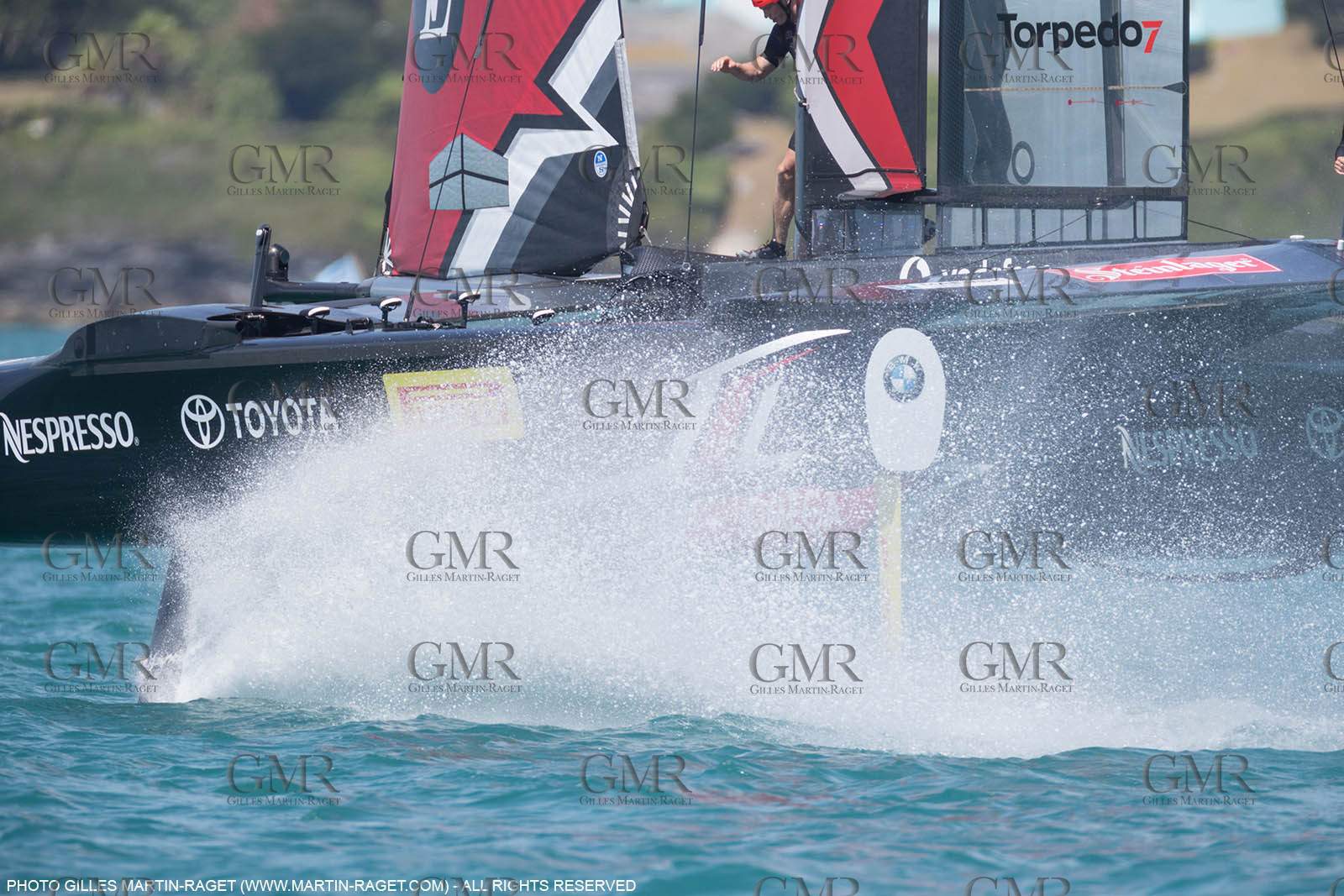05 06 2017 - Bermuda (BDA) - 35th America's Cup Bermuda 2017 - Louis Vuitton America's Cup Playoffs semi-finals, Day 2