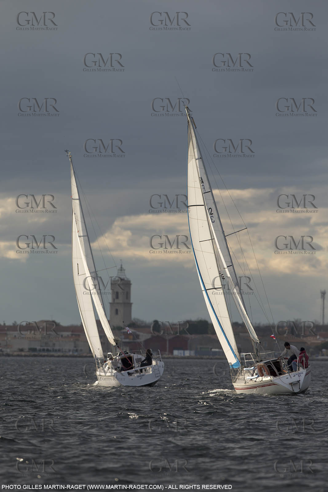28 01 2016, Sète (FRA,34), Cruising on Thau Basin, Marseillan