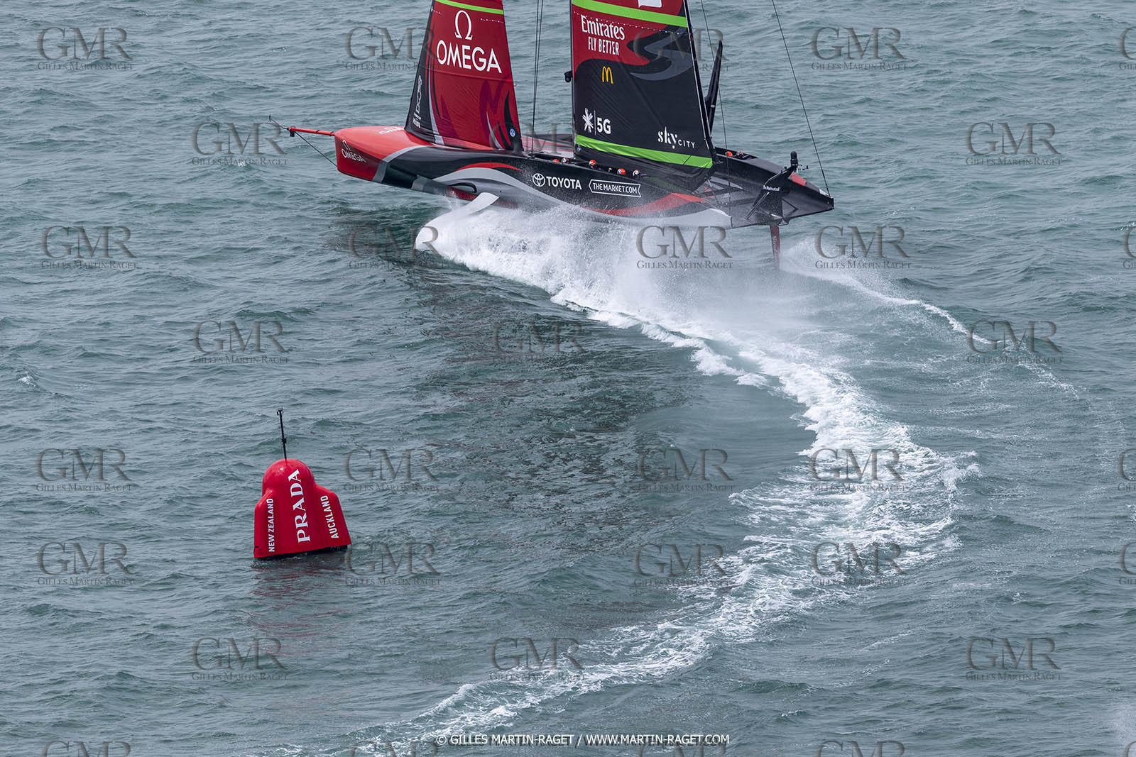 11 12 2020 - Auckland (NZL) - 36th America's Cup - Practice Sessions - Day 3 - Emirates Team New Zealand