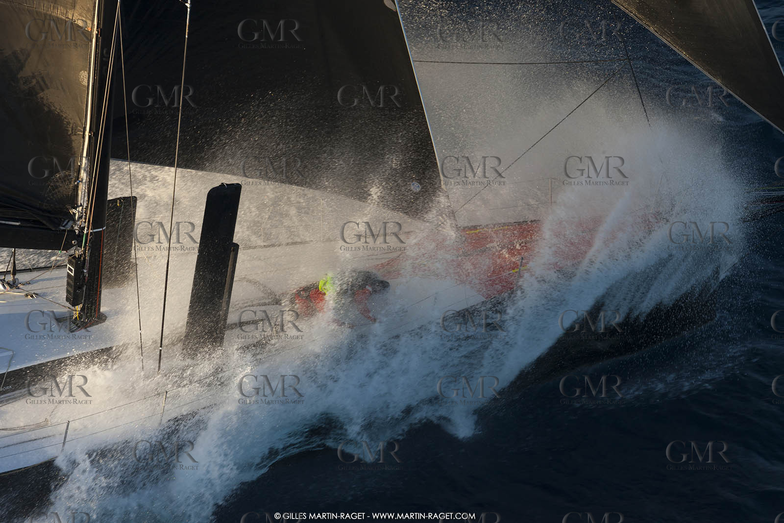 09 10 2017, Calvi (FRA,20), VOR 70 Babsy, Tentative de record autour de la Corse à la voile, skipper Franck Cammas