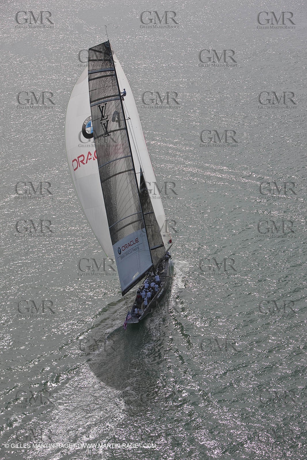 29 01 2009 - Auckland (NZL) -  Louis Vuitton Pacific Series - BMW ORACLE Racing - Training