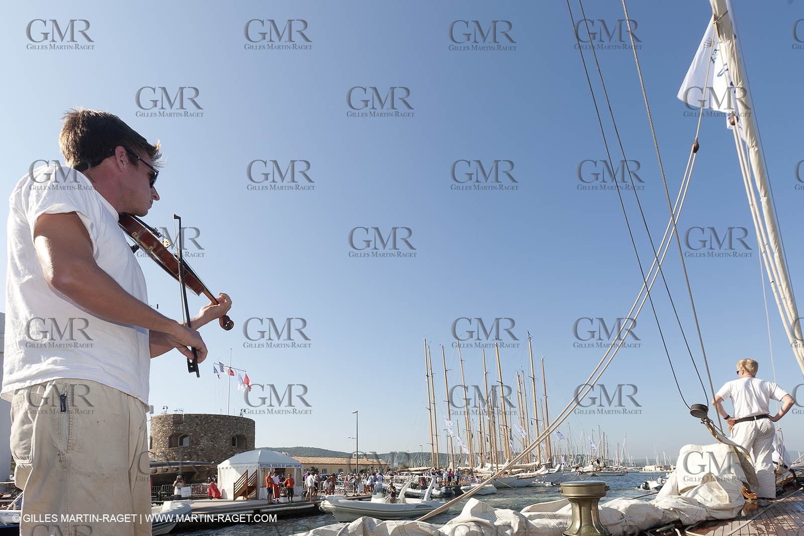 01 10 2011 - Saint Tropez (FRA,13) - Voiles de Saint Tropez 2011 - Classic Yachts - Day 5 - Onboard Mariquita