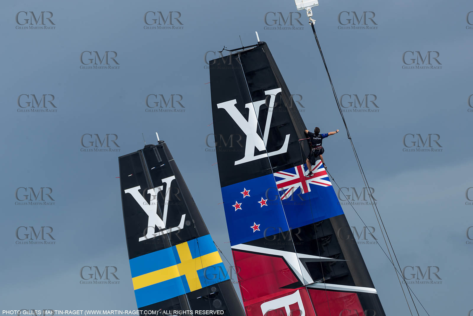 10 06 2017 - Bermuda (BDA) - 35th America's Cup Bermuda 2017 - Louis Vuitton America's Cup Challenger Playoffs final, Day 1