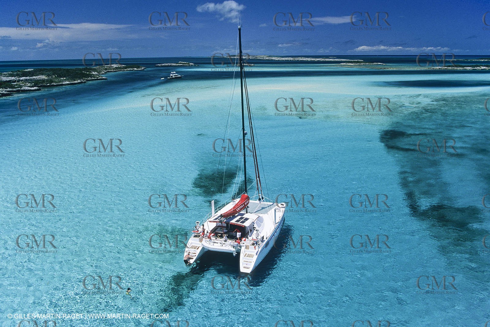 sailing - Cruising - Multihull at the mooring