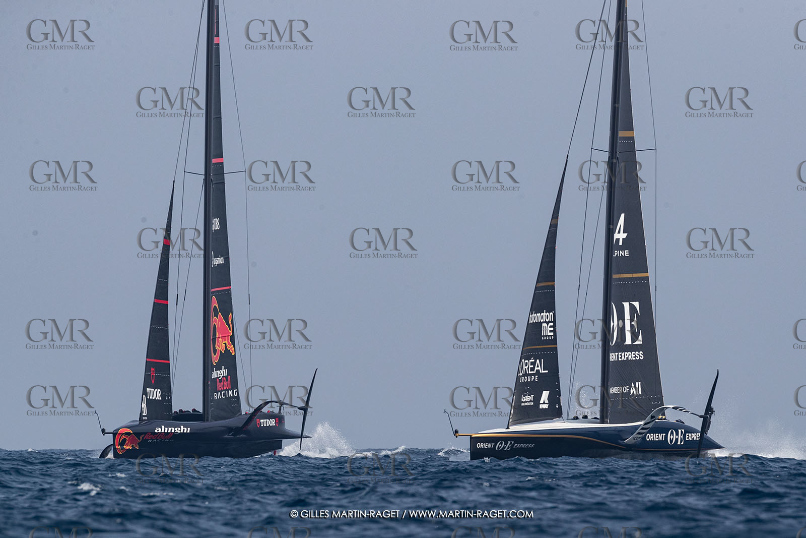 22 08 2024, Barcelona (ESP), Louis Vuitton 37th America's Cup, Louis Vuitton Preliminary Regatta, Race Day 1