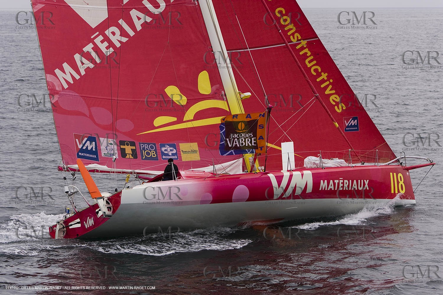 02 10 2007 - Le Havre (FRA,76) - Transat Jacques Vabre 2007 - Monos IMOCA start