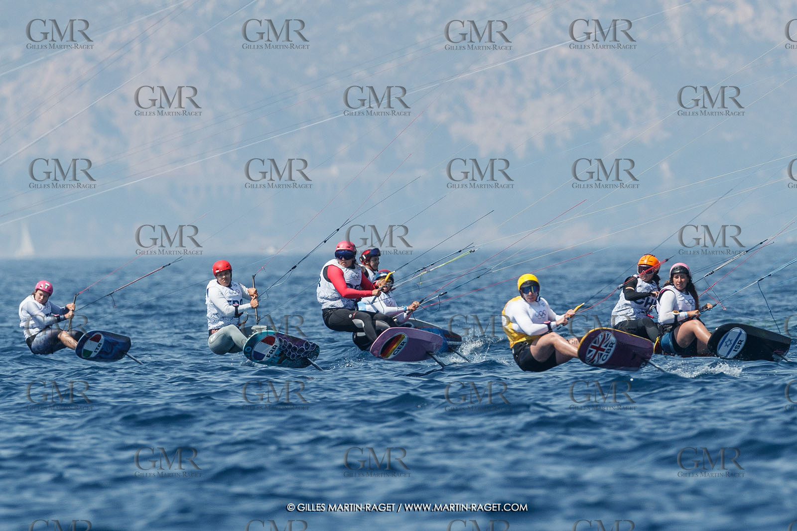 06 08 2024, Marseille (FRA), Paris 2024 Olympic Games, Sailing, Race Day 9