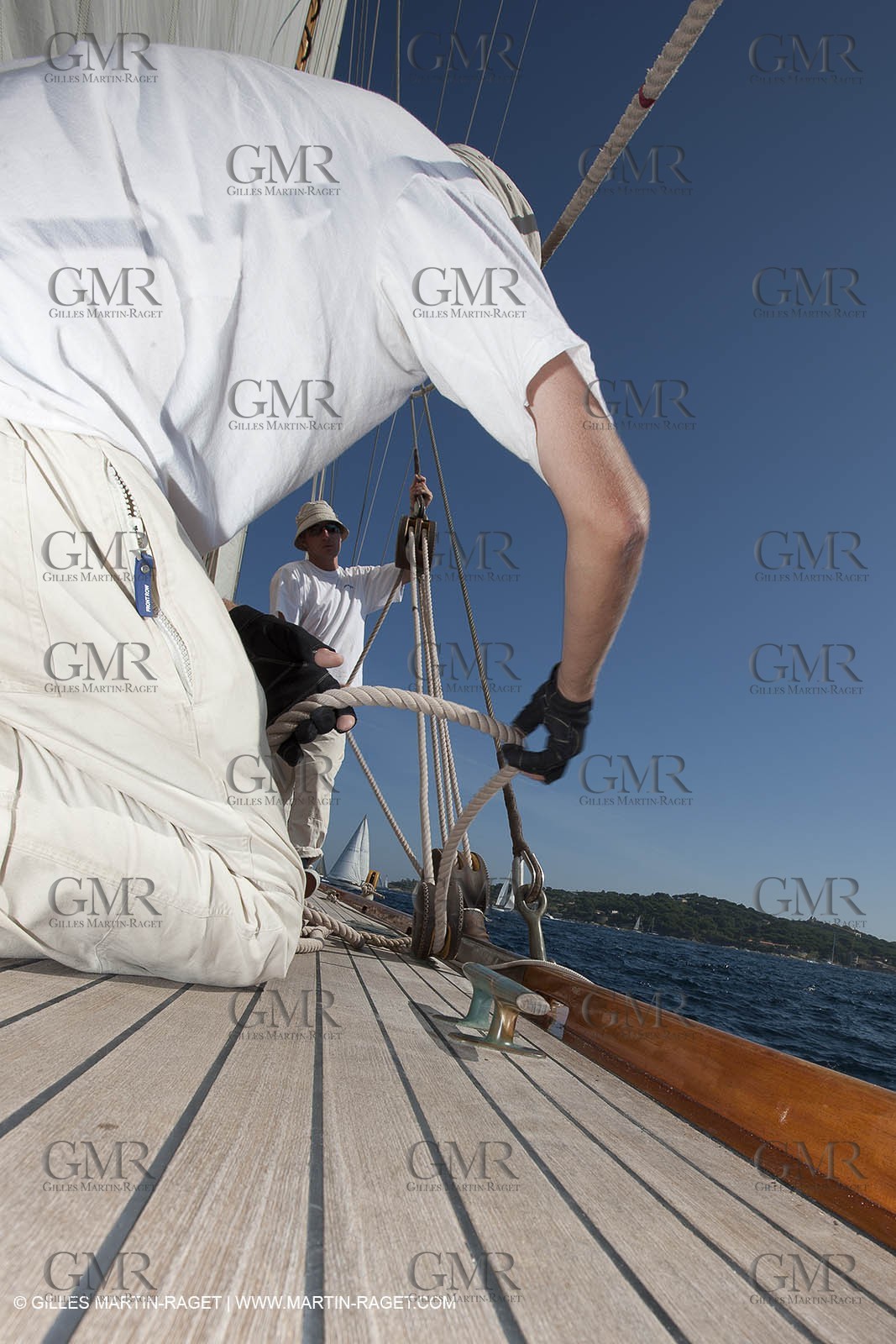 01 10 2011 - Saint Tropez (FRA,13) - Voiles de Saint Tropez 2011 - Classic Yachts - Day 5 - Onboard Mariquita