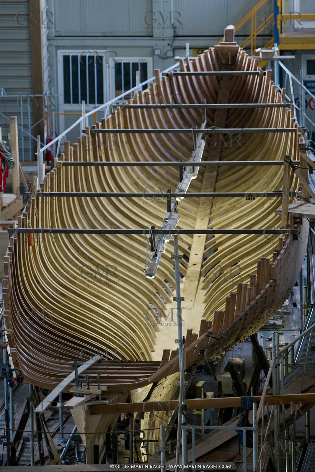 27 11 2007 - La Ciotat (FRA, 13) - Mariska refit at Charpentiers Réunis boatyard