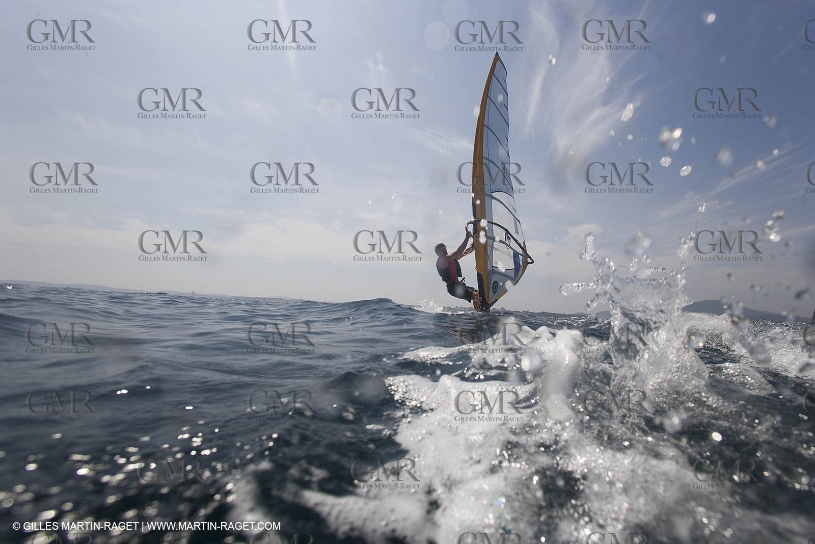 25 04 2007 - 2007 Semaine Olympique Française - Hyères (South of France) - Day 4 - Team France - RS:X - Samuel Launay
