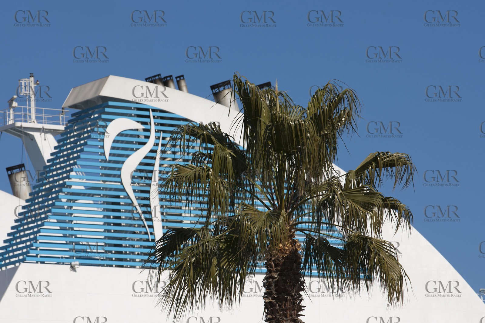 16 02 2012 - Ajaccio (FRA, Corse) -  La Méridionale shipping company- Piana at Ajaccio