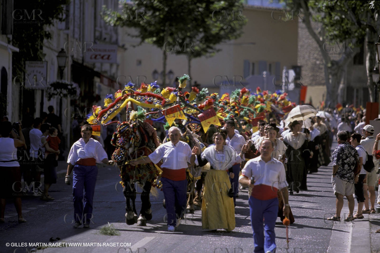 Careto ramado (Flowered chariot) traditional celebration - Saint Rémy de Provence