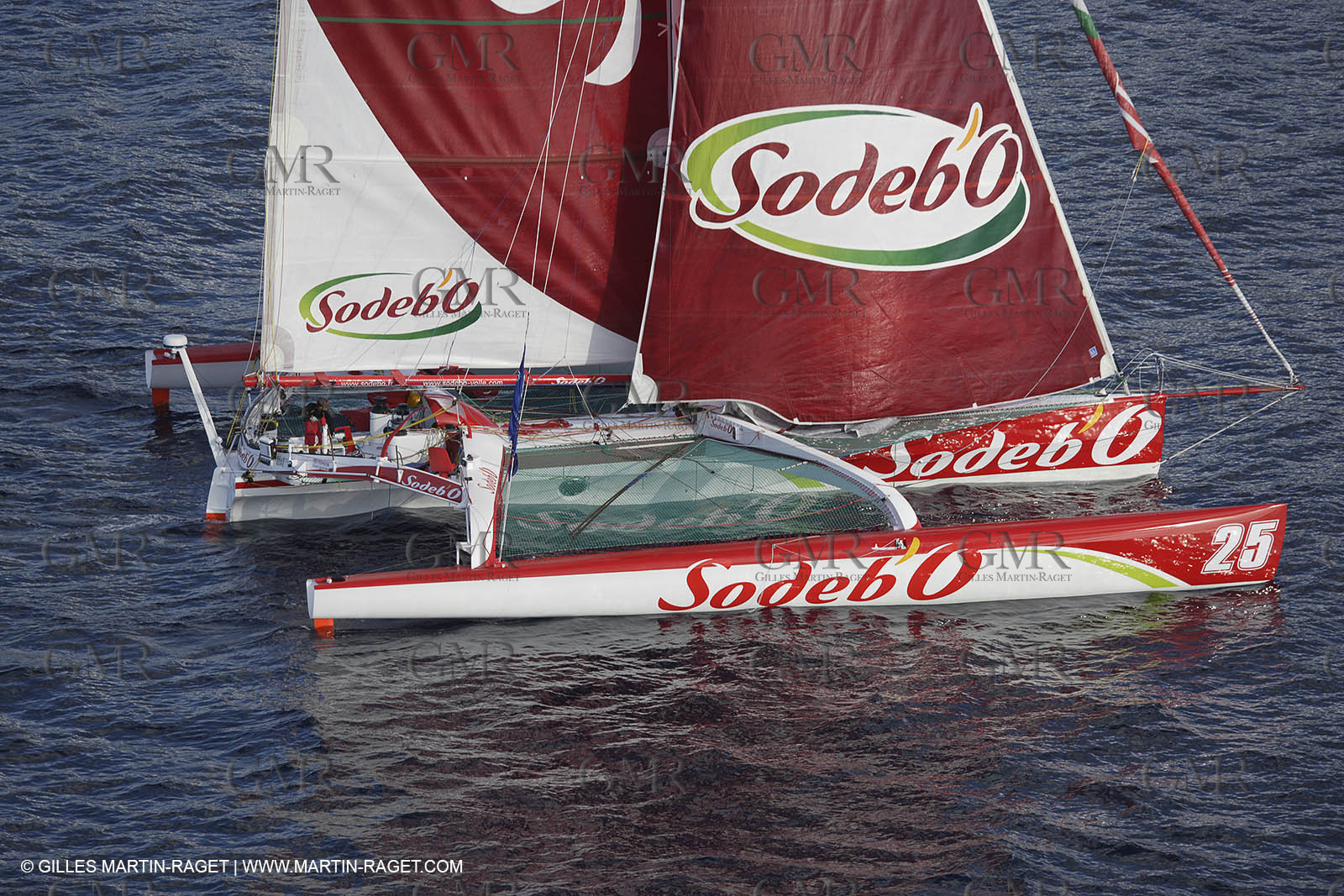 06 11 2006 - Pointe à Pitre Guadelupe (FRA) - Route du Rhum 2006 arrival - Thomas Coville (Sodebo)
