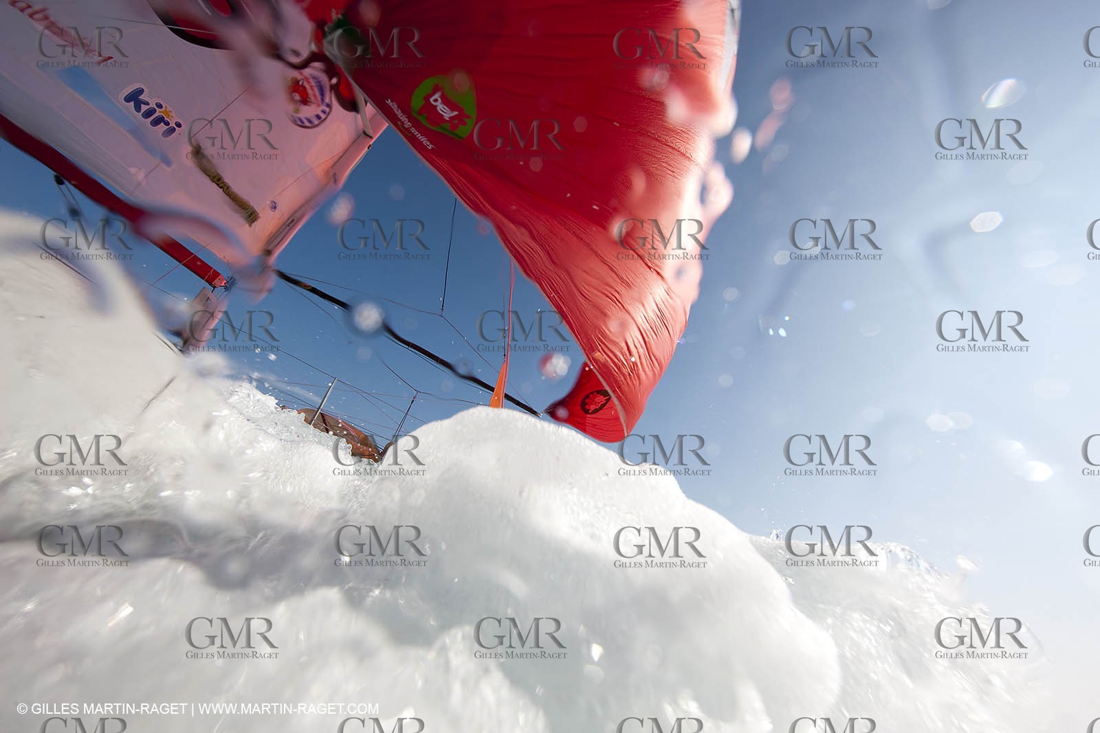 13 03 2010 -  La Grande Motte   Port Camargue (FRA) - Groupe Bel - Kito de Pavant   Sebastien Audigane training for Transat AG2R