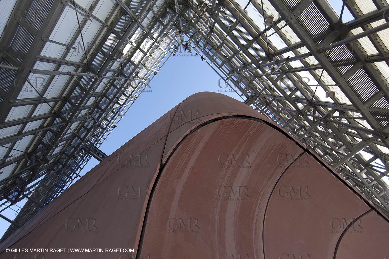 09 06 2012 - Marseille (FRA,13) - Euromeditérranée neighborood - Departemental archives Builgin Gaston Deferre