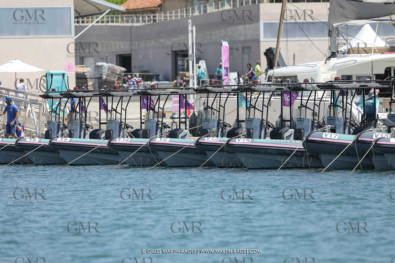 23 07 2024, Marseille (FRA), Paris 2024 Olympic Games, Sailing, Free trainings