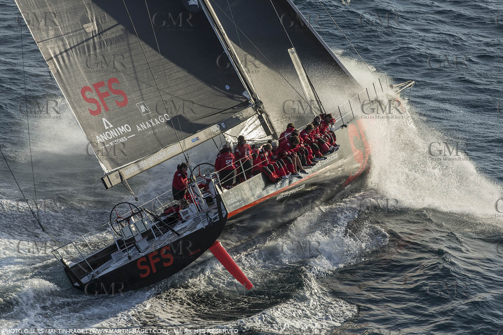 24 mars 2016   Marseille (FRA,13), SFS II (skipper Lionel Péan), last training before Marseille Sailing Week