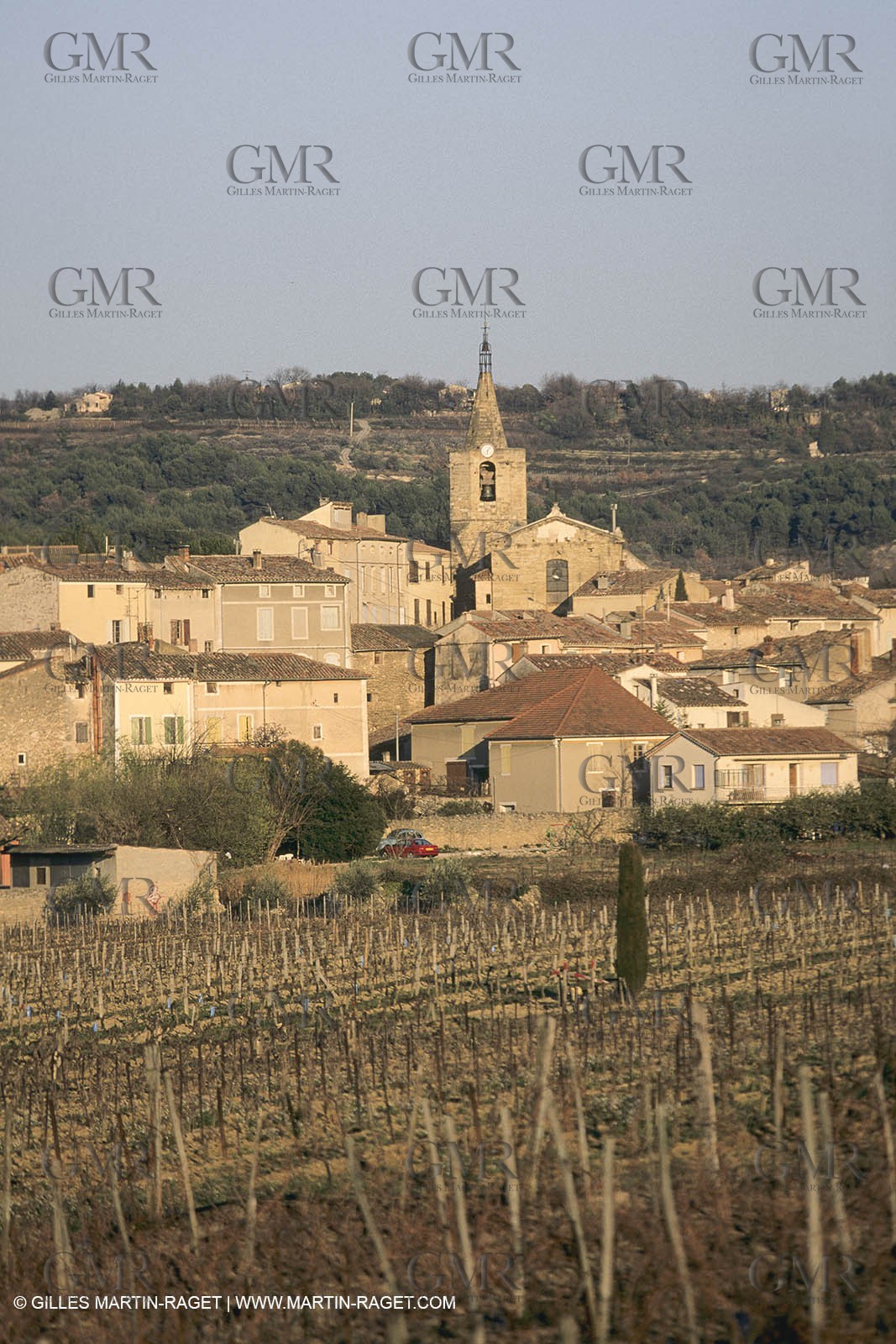 France, Provence, Lubéron, malemort du comtat