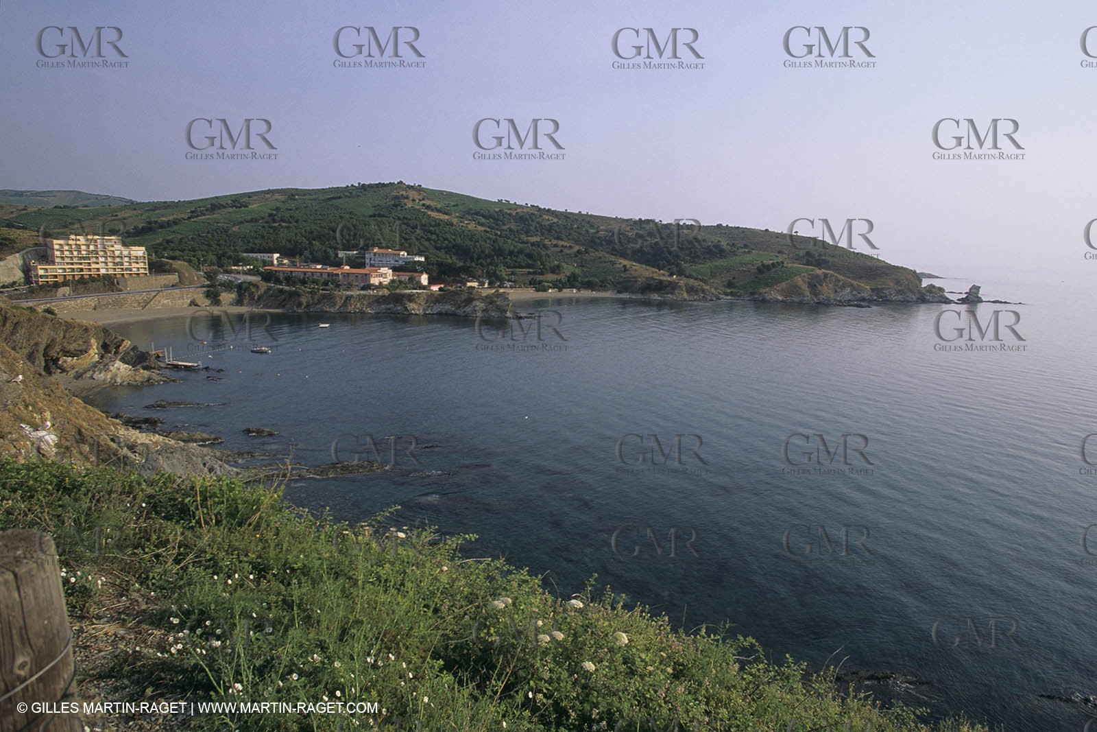 Banyuls, plage des Elmes (FRA,66).