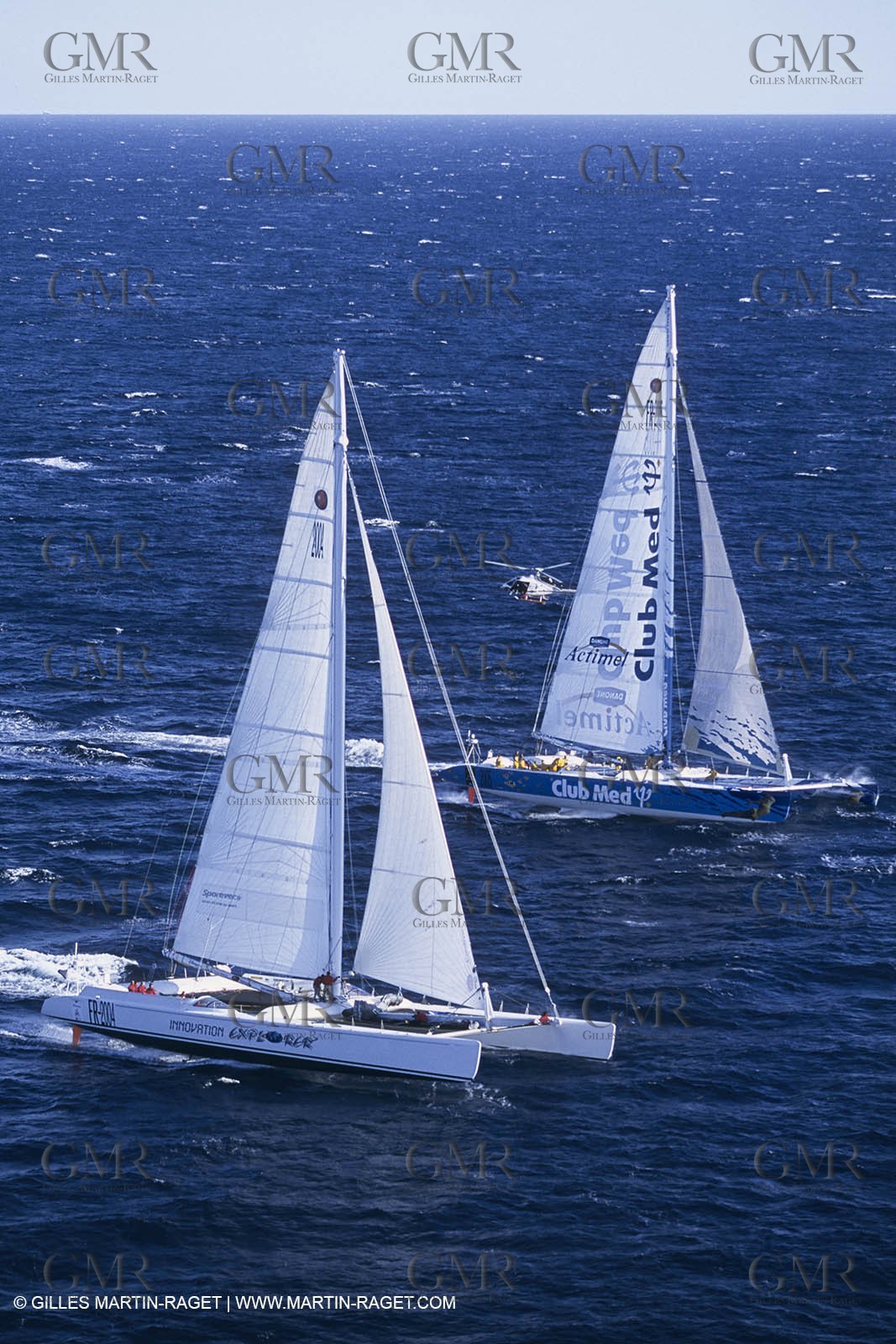 Sailing, OffshoreRacing,maxi Multihulls,  The Race