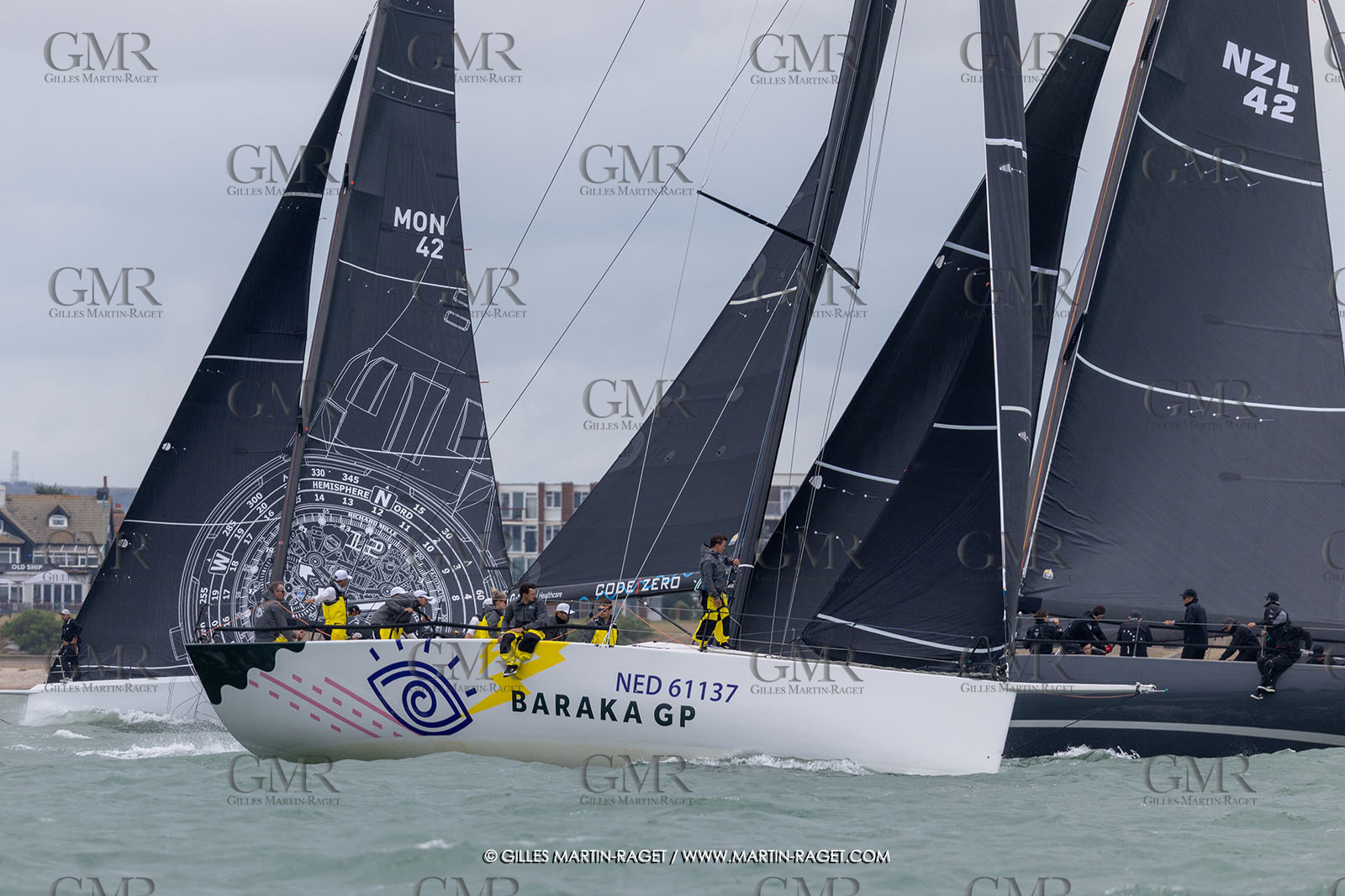 22 07 2025, Cowes (UK, IOW), Admiral's Cup 2025, Inshore Races 1 & 2,
