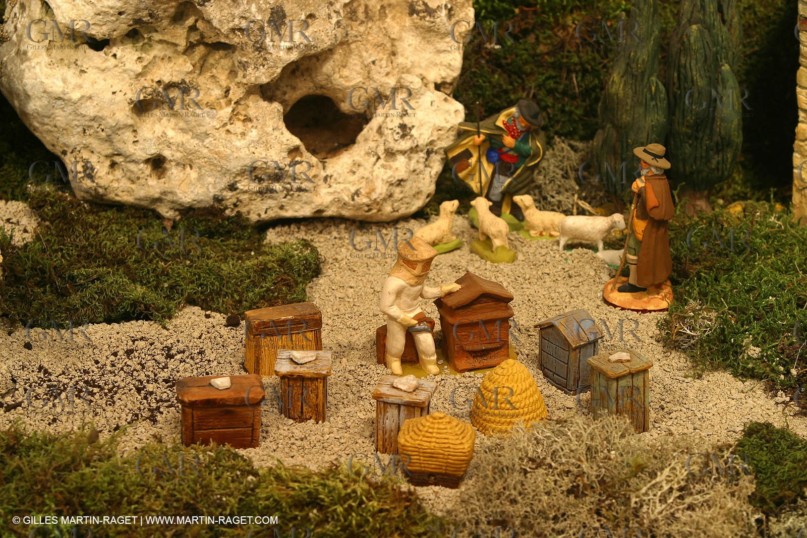 Great crib from les Saintes Maries de la mer (FRA, 13) for Christmas, December 2010