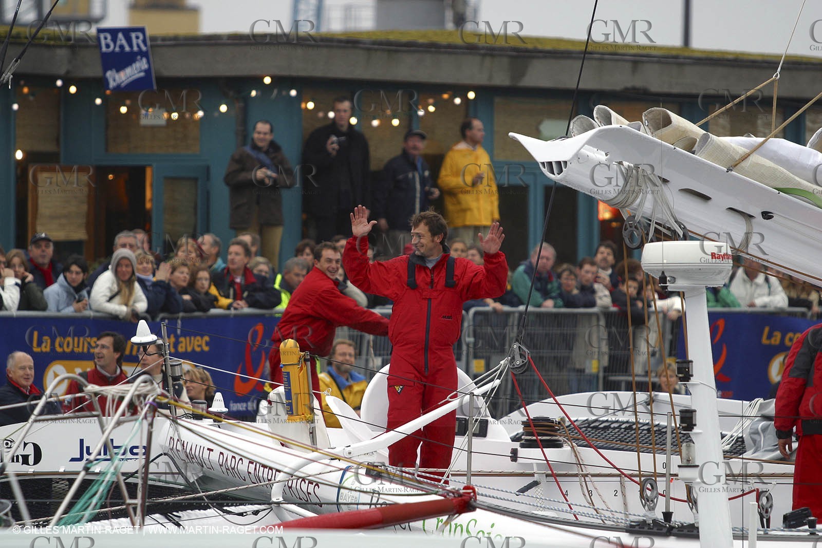 Route du Rhum 2002 - Saint Malo - ORMA 60' Trimarans Start