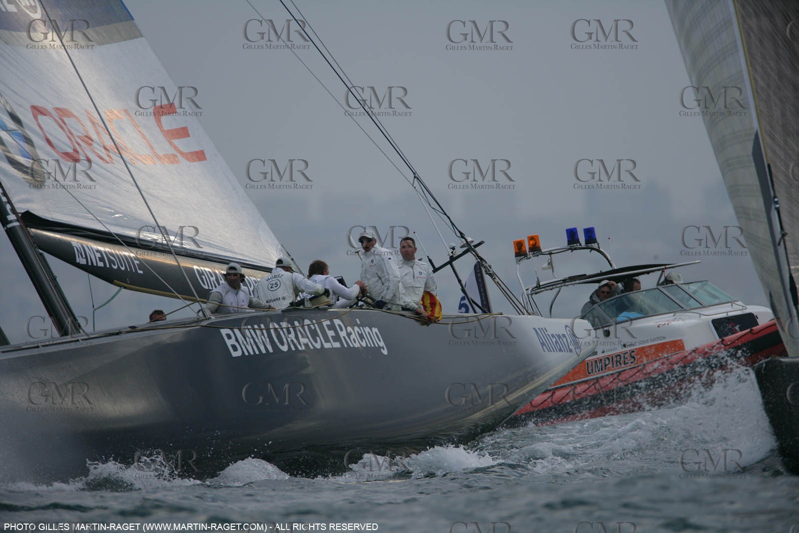 26 04 2007-Valencia (Spain)- 32nd America's Cup - Louis Vuitton Cup - RR1 - Day 11 - BMW ORACLE Racing