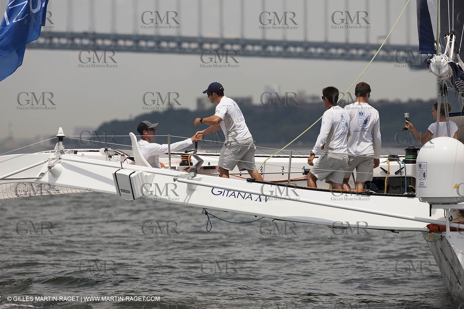 03 07 2012 - New York (USA, NY) - Krys Ocean Race prologuie - arrival in New York