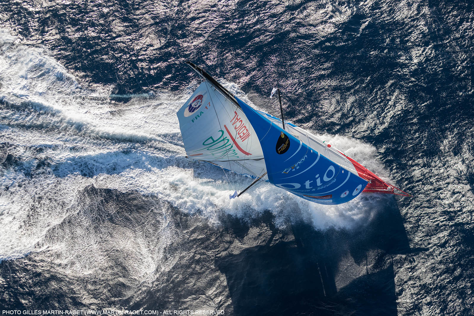 13 07 2017, Port Camargue (FRA,30), Transat Jacques Vabre 2017, Bastide Otio (Kito de Pavant, Yannick Bestaven), offshore trainings