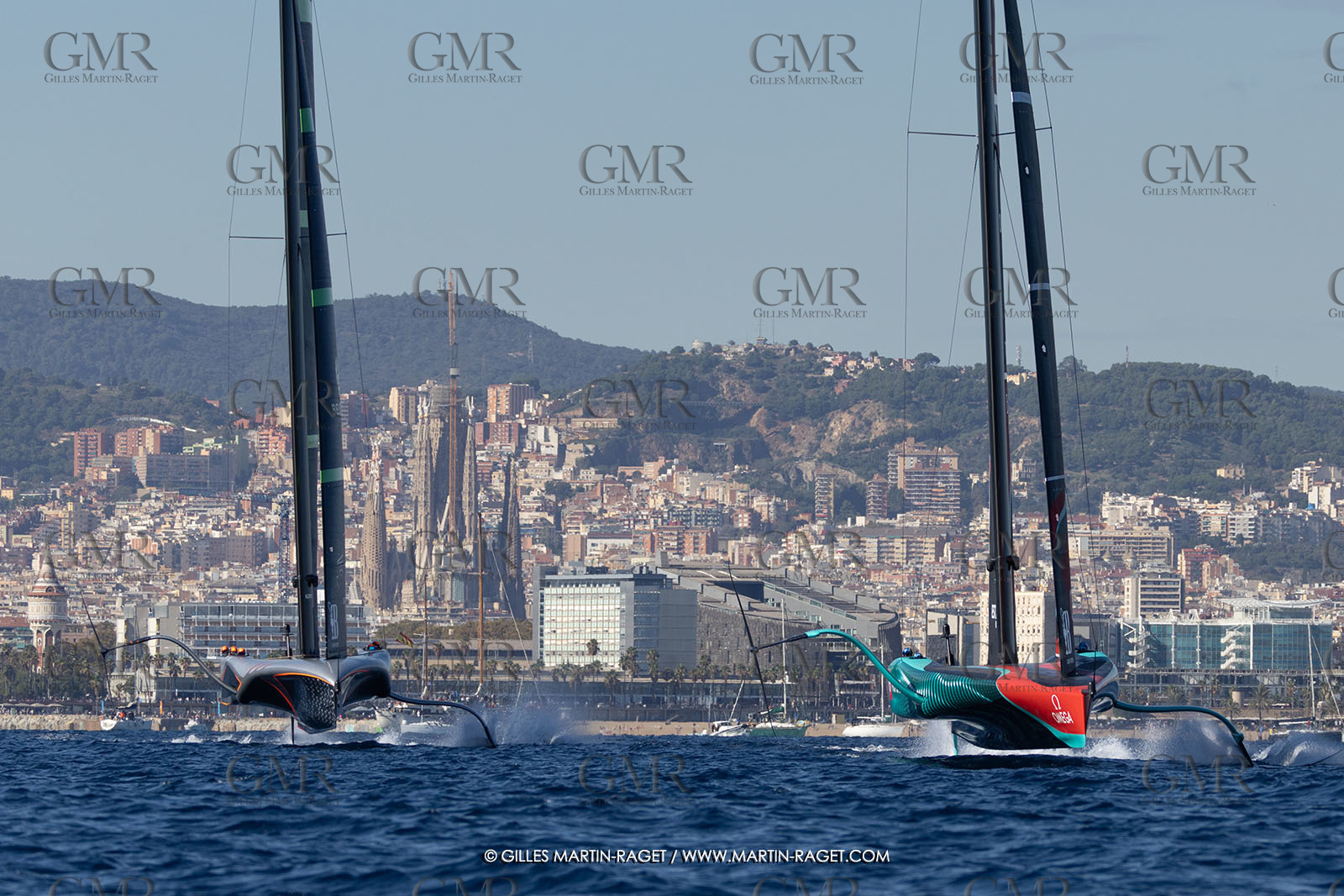 19 10 2024, Barcelona (ESP), Louis Vuitton 37th America's Cup, Final Match, Race Day 6