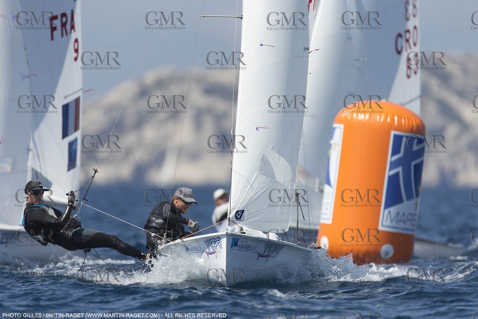 12 04 2015, Marseille (FRA), Yachting Club de la Pointe Rouge - Coupe Internationale de Printemps des 470, Final Day
