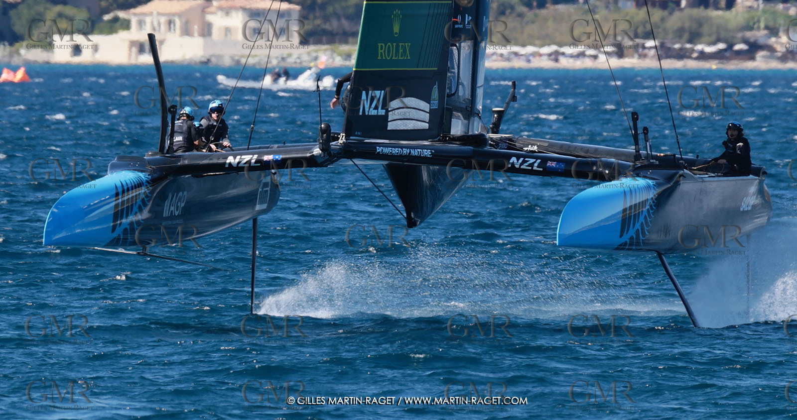 10 09 2025, Saint-Tropez,(FRA), Rockwool SailGP France Saint-Tropez, Race Day 1
