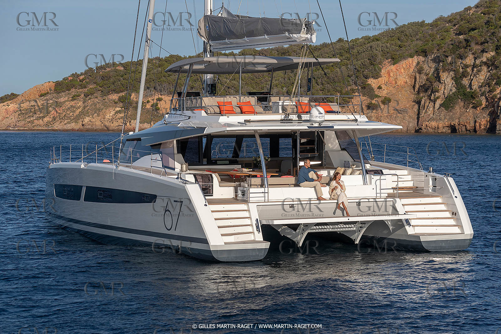 30 08 2018, Porto Vecchio (FRA, South Corsica) Chantier Fountaine-Pajot, Alegria 67