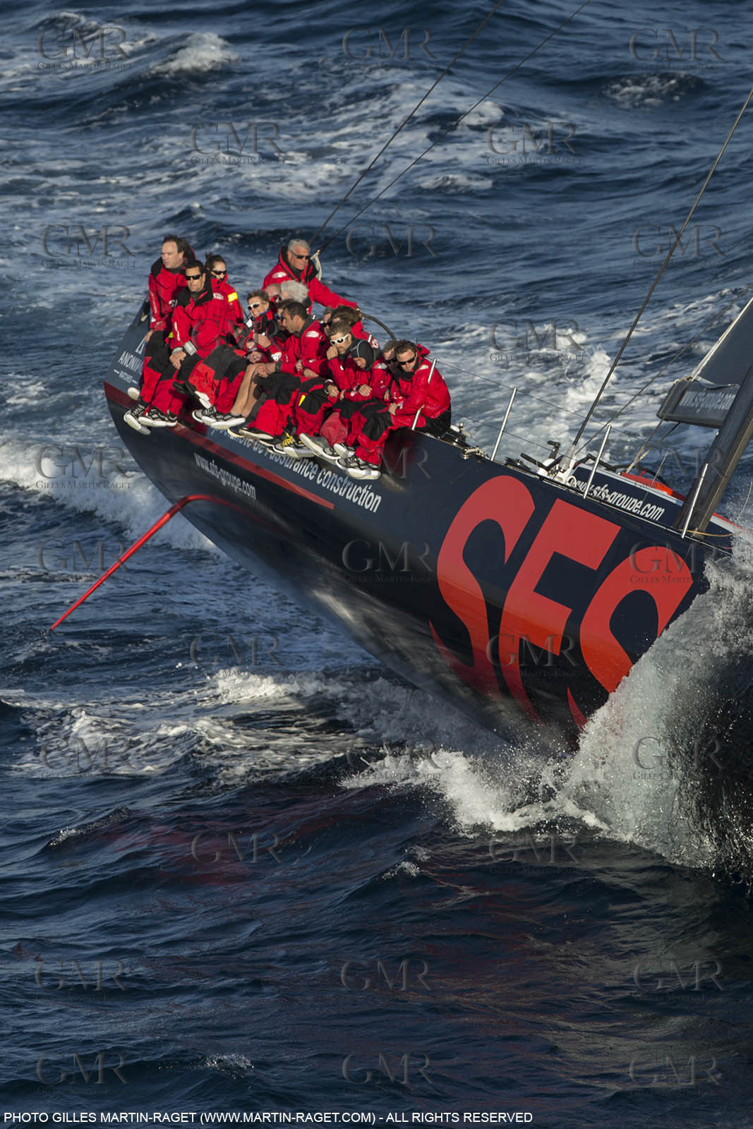 24 mars 2016   Marseille (FRA,13), SFS II (skipper Lionel Péan), last training before Marseille Sailing Week