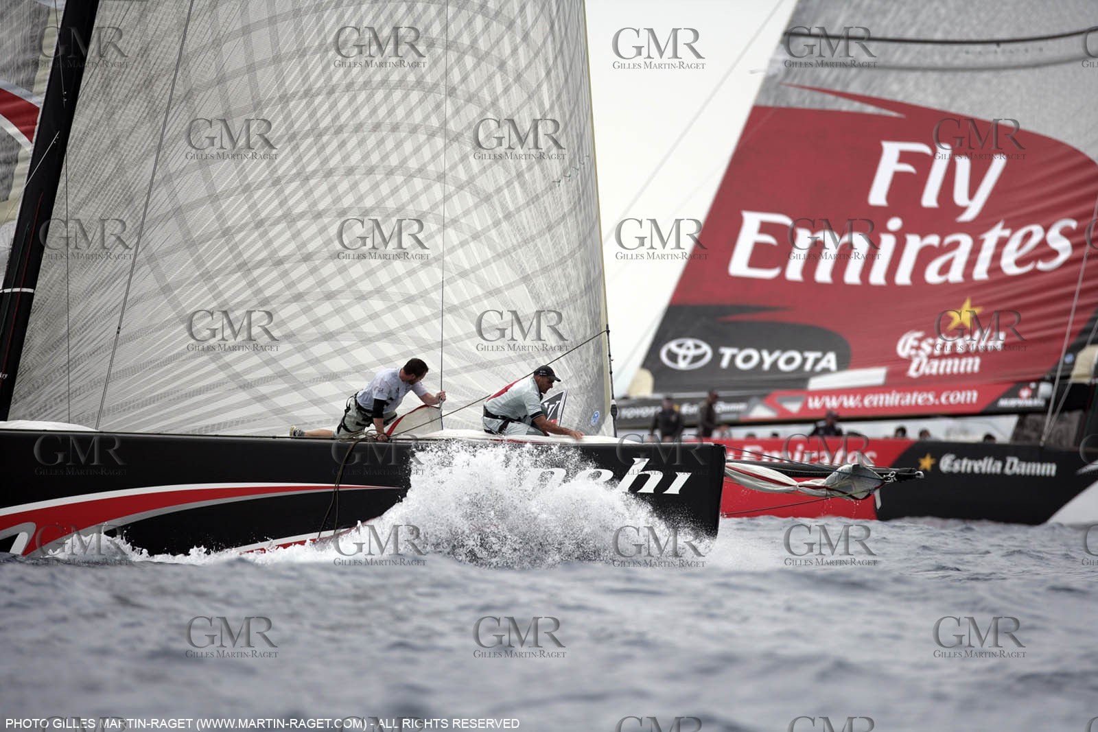 27 06 2007-Valencia (Spain)- 32nd America's Cup - Final Match - Day 4 - Alinghi vs Emirates Team New Zealand