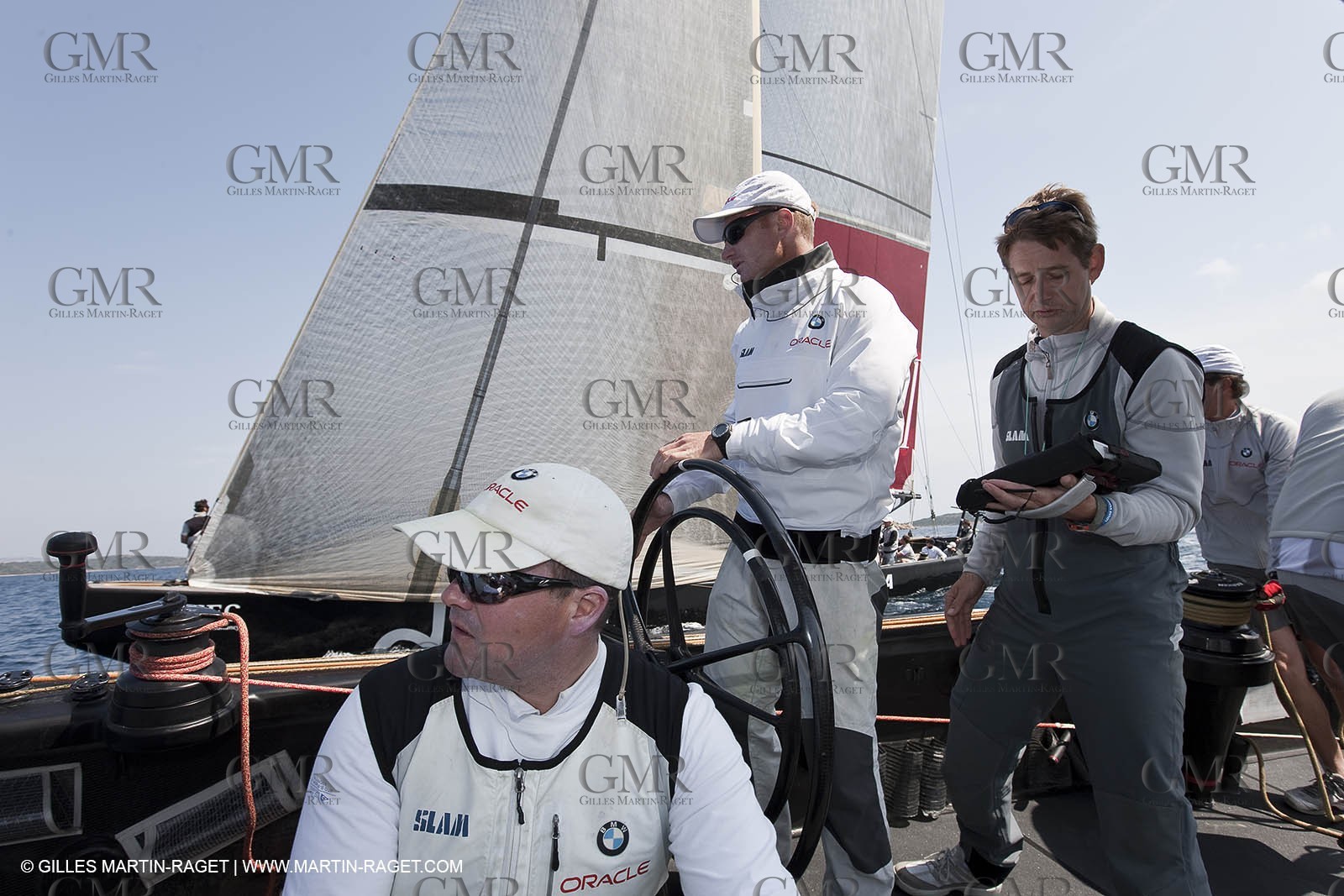 19 05 2010 - La Maddalena (ITA, Sardinia) Louis Vuitton Trophy - BMW ORACLE Racing - Training