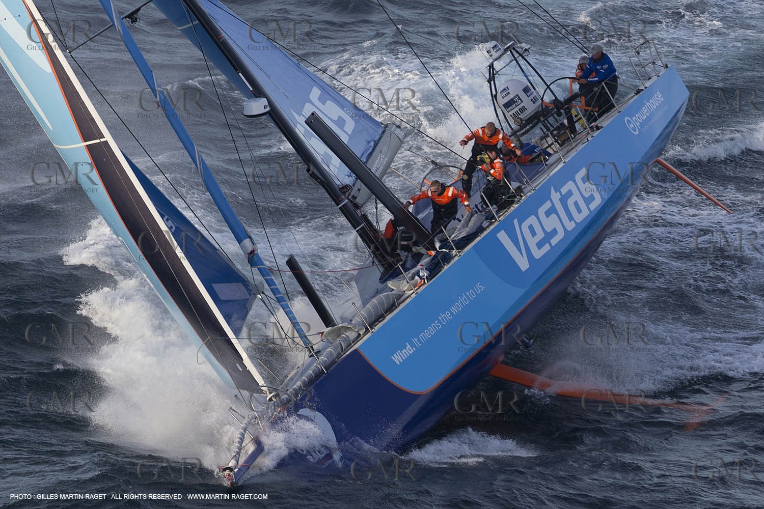 19 11 2014, Cape Town (ZAF), Volvo Ocean Race 2014-15, Team Alvimedica, Start Leg 2