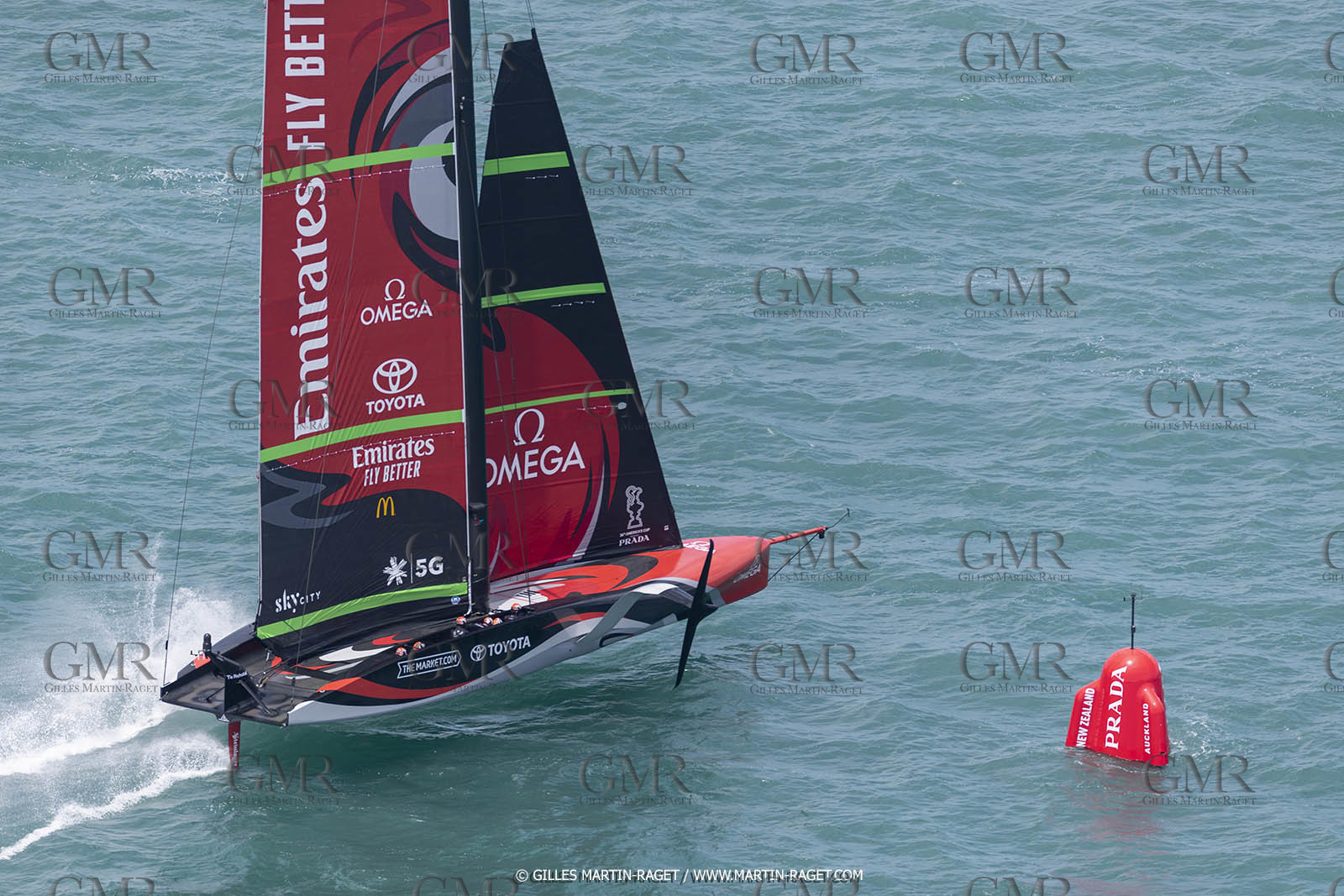 11 12 2020 - Auckland (NZL) - 36th America's Cup - Practice Sessions - Day 3 - Emirates Team New Zealand