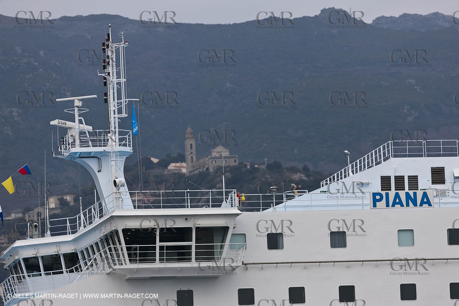 01-31-12   Marseilles (FRA,13) Bastia (FRA,Corsica)   Launching cruising trip and Christening ceremony of PIANA, last ferry ship from La Meridionale