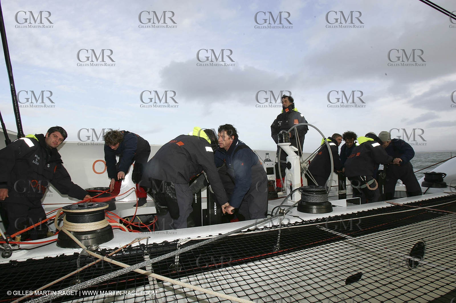 Orange II  - 2005 Jules Verne Trophy - Training in Bay of Biscay